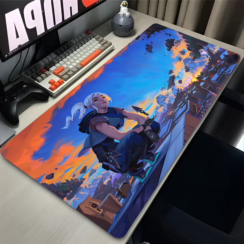 Mouse Pad Hot Game Valorant Je - Keyboard Laptop Accessories avaliação e preço