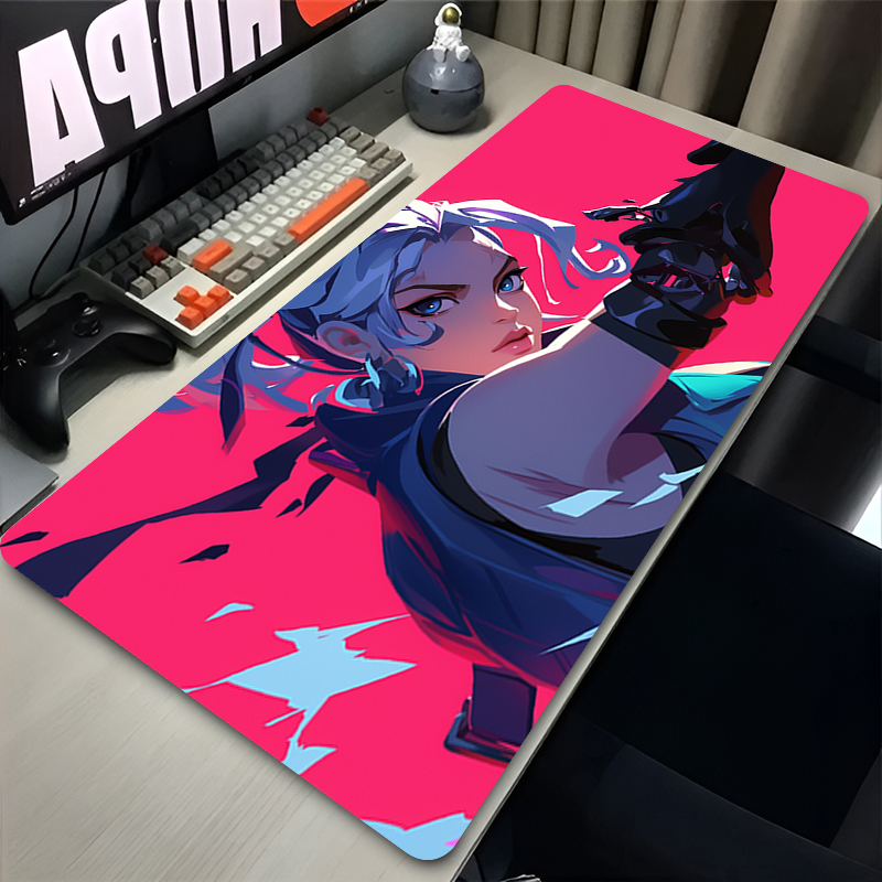 Mouse Pad Hot Game Valorant Je - Keyboard Laptop Accessories avaliação e preço