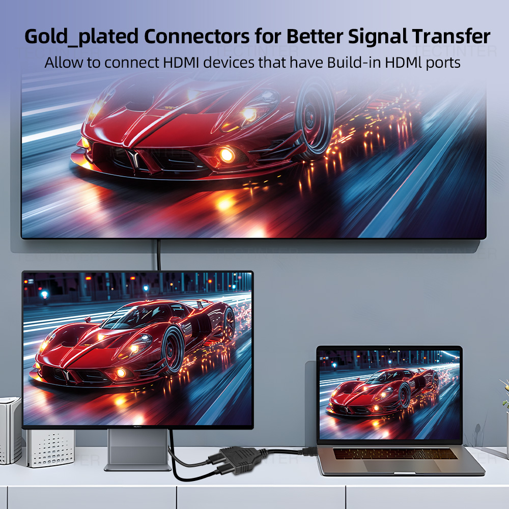 1080P 1 In 2 Out HDMI-compatib - Xbox Laptop Accessories avaliação e preço
