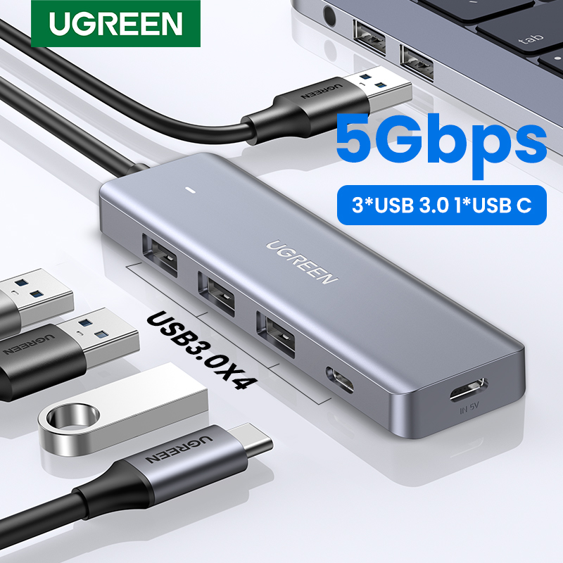 UGREEN USB HUB 4 Ports USB-A S - Xbox Laptop Accessories avaliação e preço