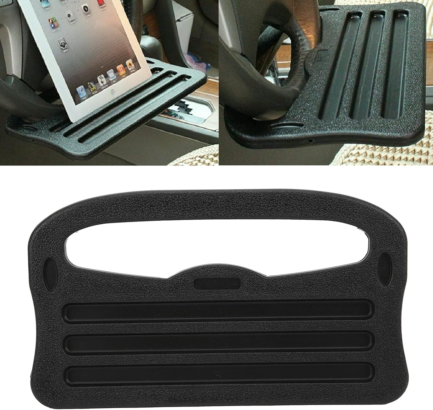 2in1 Car Steering Wheel Tray A - Laptop Accessories Organizer avaliação e preço