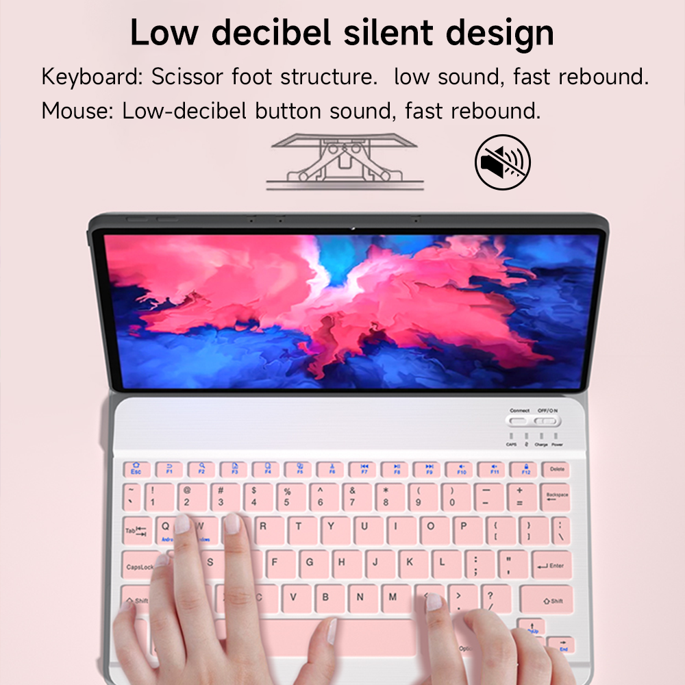 Wireless Keyboard For IOS Andr - Mini Wireless Mouse avaliação e preço