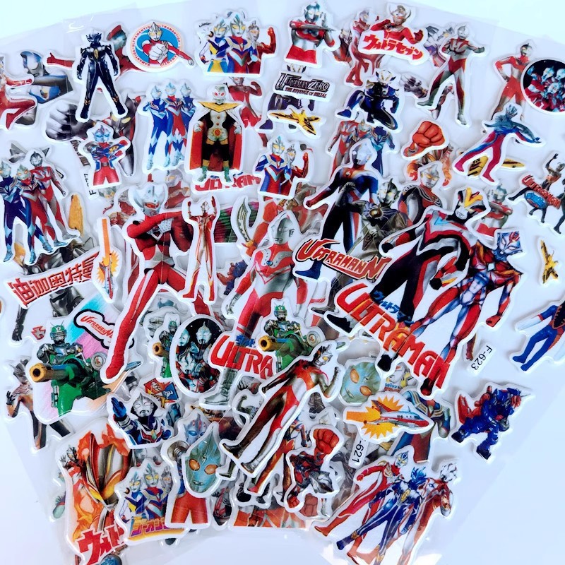 10pcs Cartoon Ultraman 3D Bubb - Laptop Accessories For Protection avaliação e preço