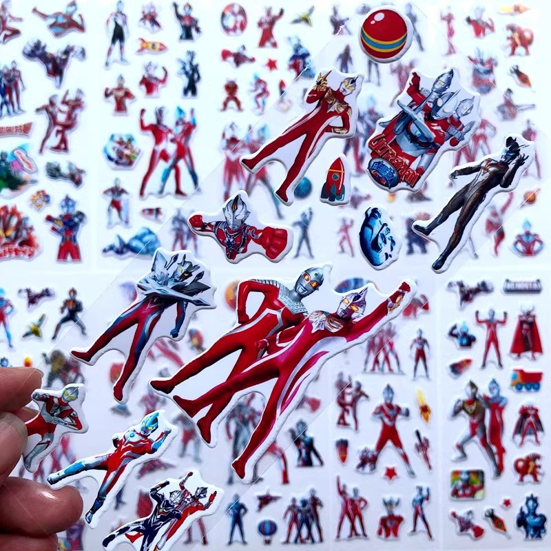 10pcs Cartoon Ultraman 3D Bubb - Laptop Accessories For Protection avaliação e preço