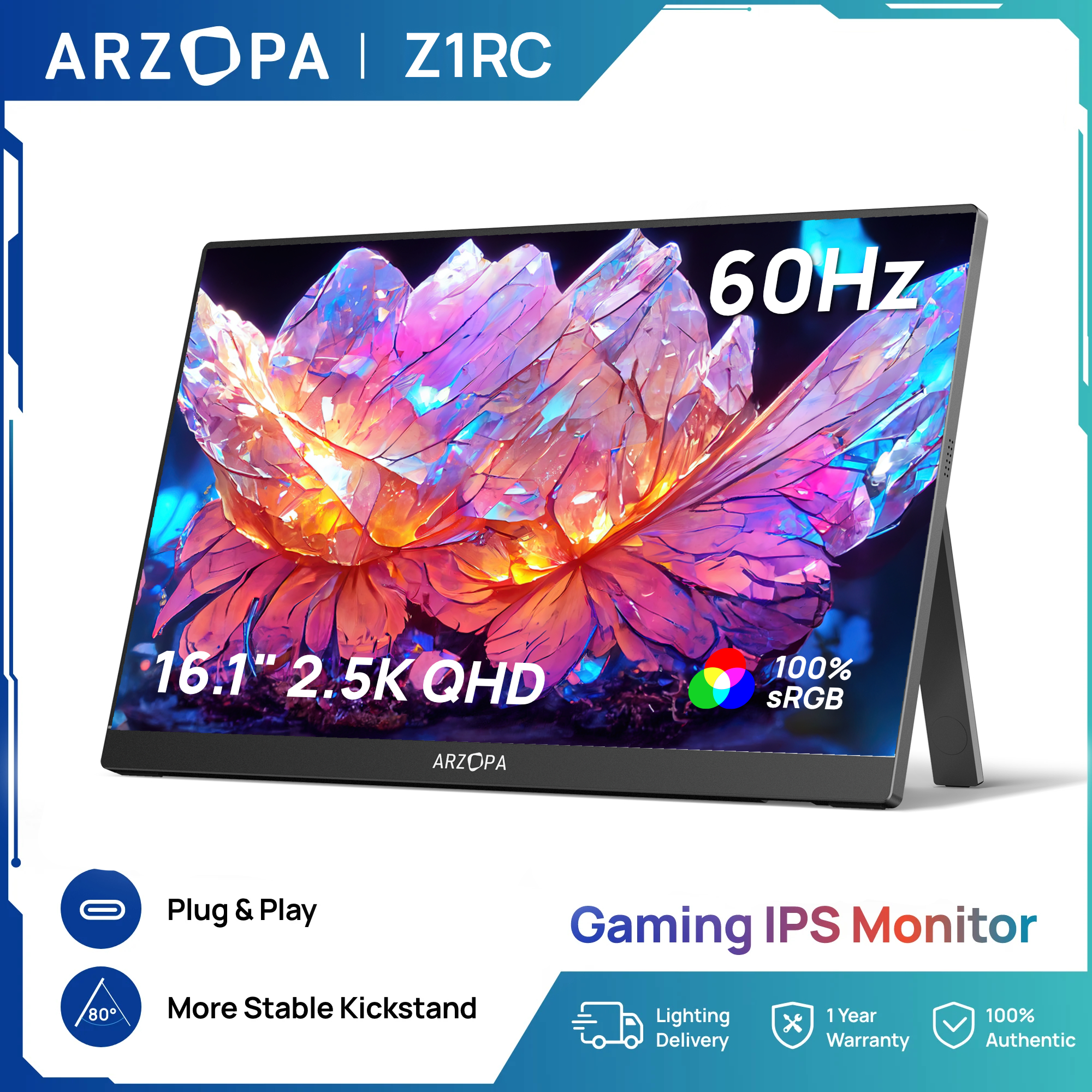 ARZOPA 16 inch 2K IPS Screen G - Xbox Laptop Accessories avaliação e preço