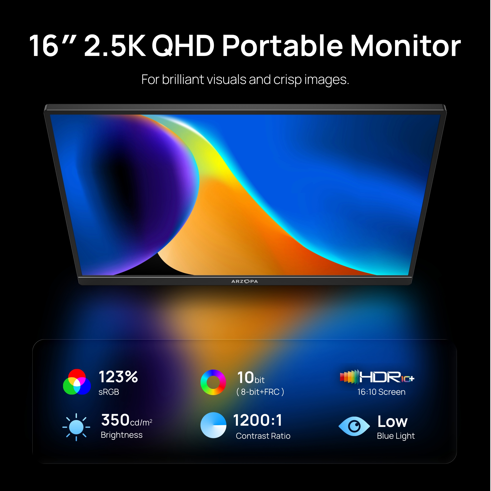 ARZOPA 16 inch 2K IPS Screen G - Xbox Laptop Accessories avaliação e preço