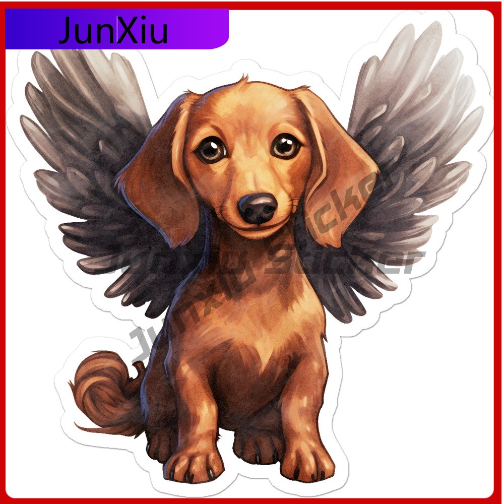 Dachshund Angel Vinyl New Must - Laptop Accessories You Must Have avaliação e preço