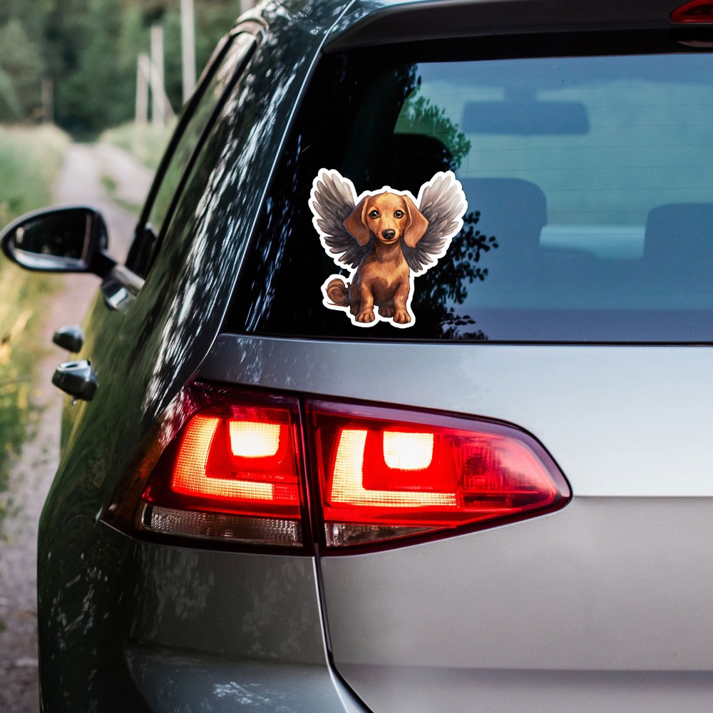 Dachshund Angel Vinyl New Must - Laptop Accessories You Must Have avaliação e preço