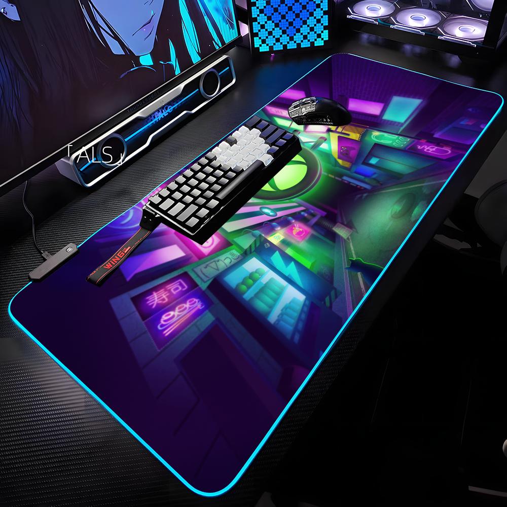 X-XboxS LOGO Mouse Pad RGB Bac - Xbox Laptop Accessories avaliação e preço