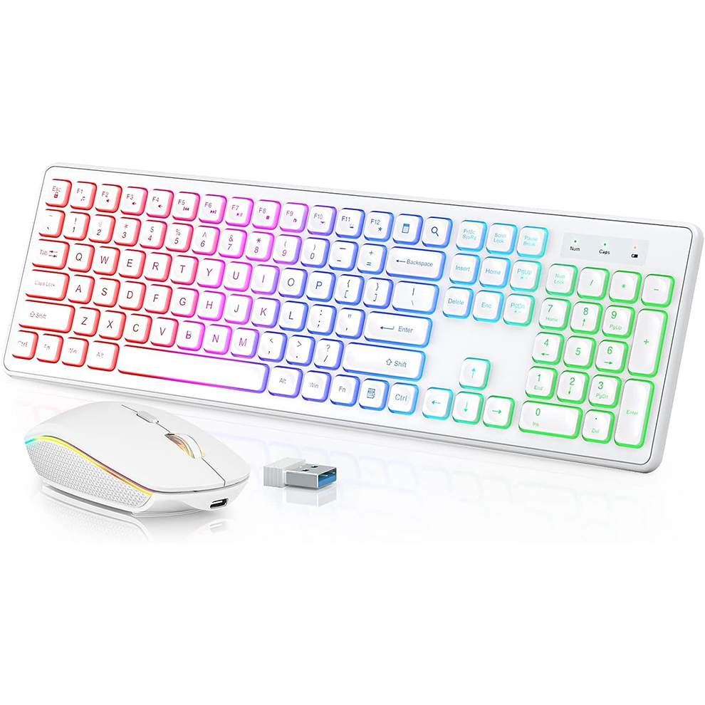 Backlit Wireless Keyboard and  - Laptop Accessories Combo avaliação e preço
