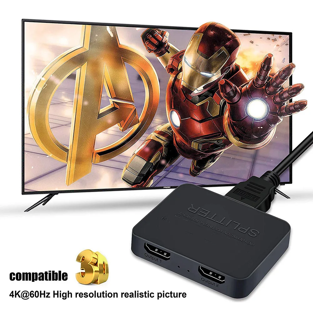 1 in 2 Out Video HDMI-compatib - Xbox Laptop Accessories avaliação e preço